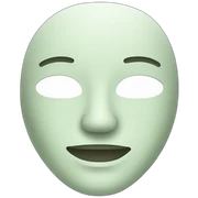 Spa mask sticker