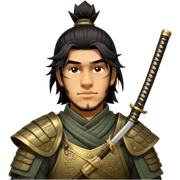 Ancient Samurai sticker