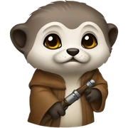 Jedi otter sticker