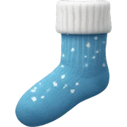 Winter socks sticker