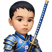 Samurai Warrior sticker