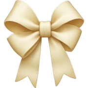Vanilla bow  sticker
