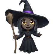 Witch sticker