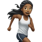 saaya running  sticker
