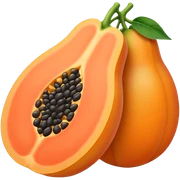 Papaya sticker