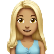 Pretty girl sticker