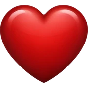 dark red heart sticker