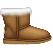 Christmas uggs sticker