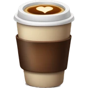 coffee that looks exotic sticker