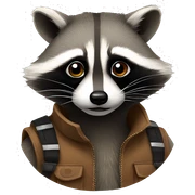 Raccoon  sticker