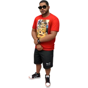 stylish boy in black shorts sticker