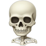 sceleton sticker