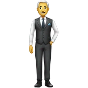 hombre elegante sticker