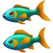 Poisson sticker