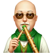 Celtic Piper sticker