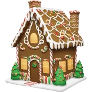 gingerbread house sticker