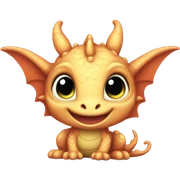 baby dragon  sticker