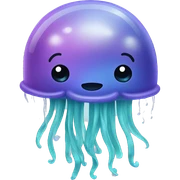 Jellyfish sticker