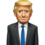 skibidi trump sticker