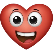 Heart sticker