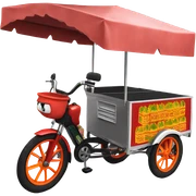 triciclo de tamales sticker