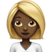 black girl  sticker