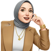 girl in jewelry against wall sticker