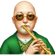 Irish Musician sticker