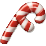 candy cane sticker