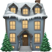 Home winter sticker
