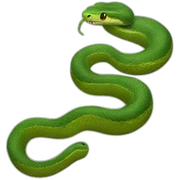 Snake sticker