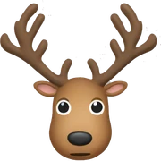 reindeer shoes sticker