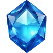 Blue Gem sticker