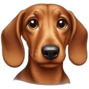 daschund sticker