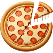 Pizza sticker