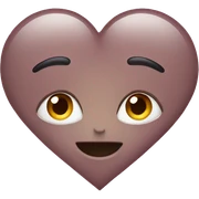 Heart sticker