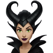 Maleficent sticker