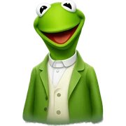 kermit the frog  sticker