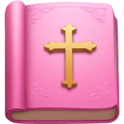 Pink Bible sticker