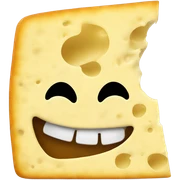 Freaky cheese sticker