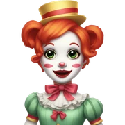 Circus Baby sticker