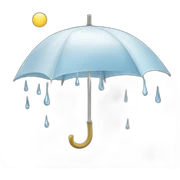 Pluie sol sticker