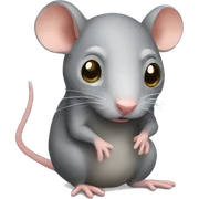 awkward rat sticker