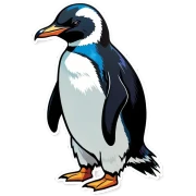 angry penguin sticker