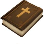Bible book sticker
