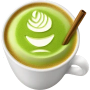 matcha latte sticker