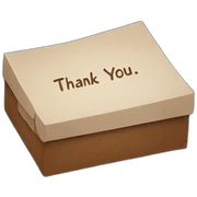 thank you sticker
