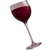 Wine red  sticker