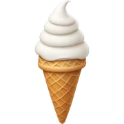 ice cream cone sticker