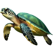 Sea turtle sticker